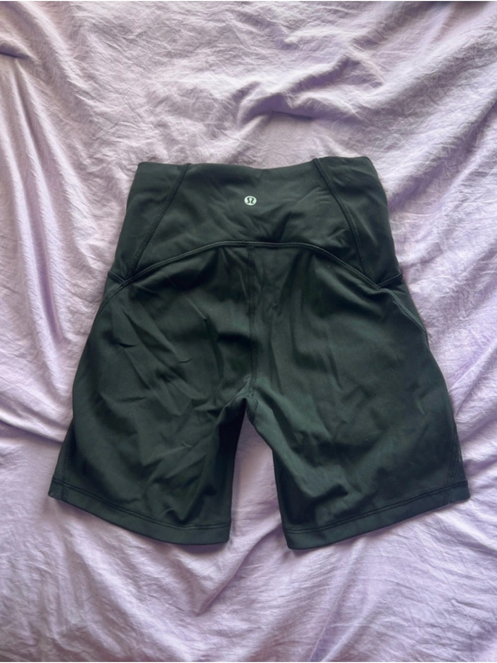 lululemon athletica Black High-Rise Bike Shorts
